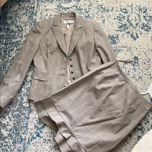 Tahari Suit with Ruffle Hem Skirt - 4